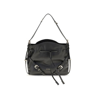 Givenchy Black Calf Leather Bos Taurus Backet Bag