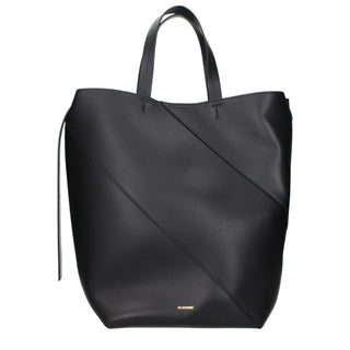 Jil Sander Black Leather Crossbody Bag