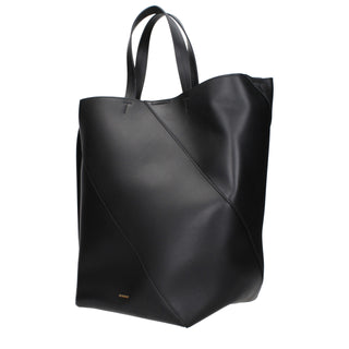 Jil Sander Black Leather Crossbody Bag