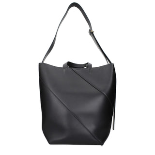Jil Sander Black Leather Crossbody Bag