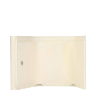 Jil Sander White Leather Wallet
