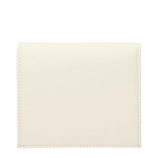 Jil Sander White Leather Wallet