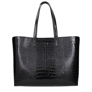 Jimmy Choo Black Leather Shoulder Bag