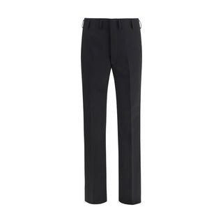 Prada Black Wool Oves Aries Dress Pants