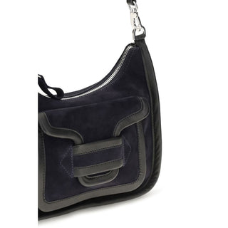 Pierre Hardy Black Calf Leather Bos Taurus Shoulder Bag