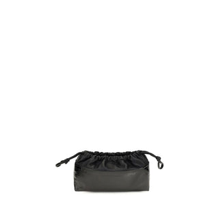 Pierre Hardy Black Calf Leather Bos Taurus Shoulder Bag