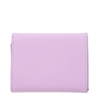 Jil Sander Pink Leather Wallet