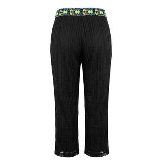 Trussardi Jeans Black Polyamide Women Pants