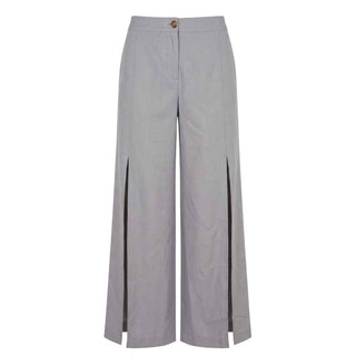 Trussardi Jeans Grey Polyester Women's Pant