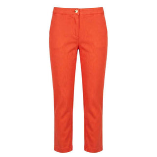 Trussardi Jeans Orange Cotton Women's Pant