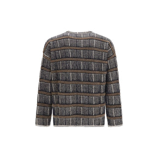 Giorgio Armani Blue Silk Sweatshirt