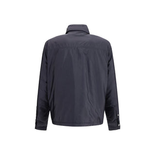 Moncler Blue Polyamide Shell Jacket