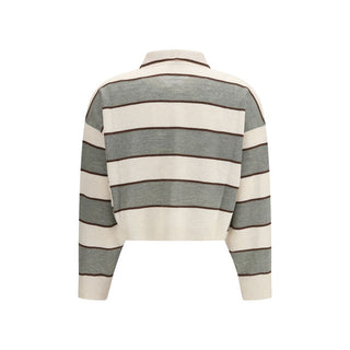 Brunello Cucinelli Multicolor Wool Oves Aries T-Shirt