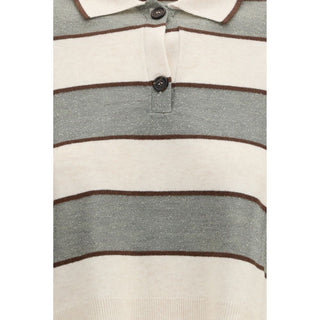 Brunello Cucinelli Multicolor Wool Oves Aries T-Shirt