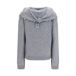 Prada Gray Cashmere Sweatshirt