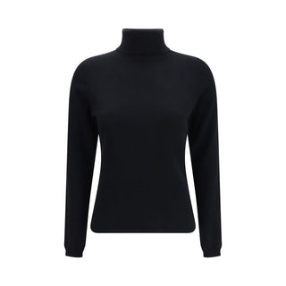Allude Blue Cashmere Turtleneck