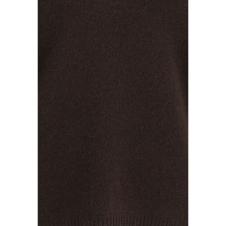 Allude Brown Cashmere Sweater