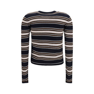 Max Mara Blue Silk Cardigan