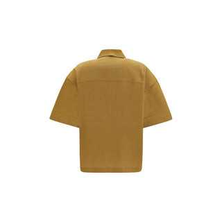 Saint Laurent Bicolor Cotton Polo Shirt