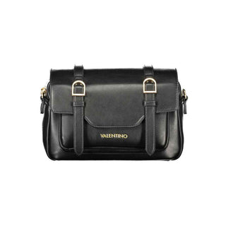 Mario Valentino Black Polyurethane Women's Bag