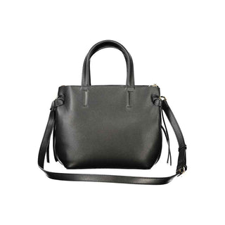 Mario Valentino Black Polyurethane Women's Bag