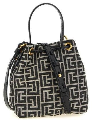 Balmain Bicolor Polyester Handbag