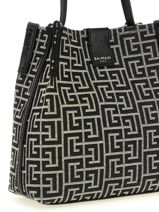 Balmain Bicolor Cotton Shoulder Bag
