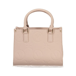 Mario Valentino Pink Polyurethane Women's Bag with Handles