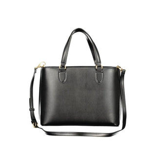 Mario Valentino Black Polyurethane Women's Bag
