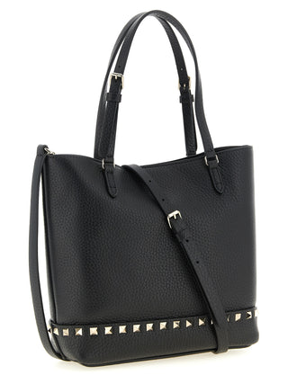 Valentino Garavani Black Calfskin Shoulder Bag