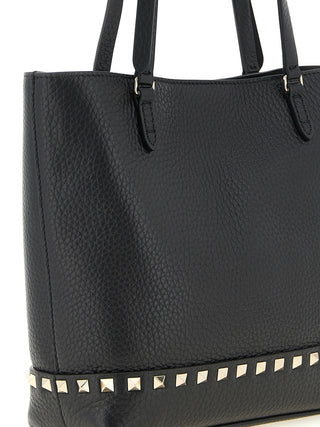 Valentino Garavani Black Calfskin Shoulder Bag
