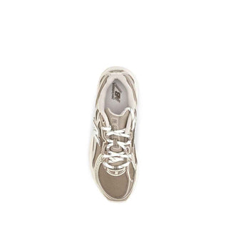New Balance Beige Fabric Athletic Sneakers
