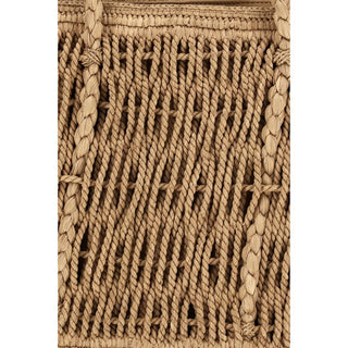 The Row Beige Raffia Shoulder Bag