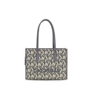 Coccinelle Gray Fabric Shoulder Bag