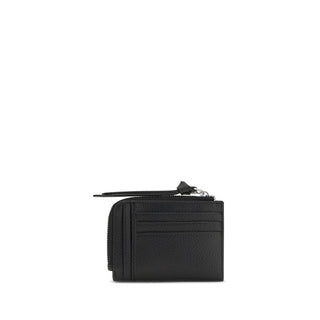 Vivienne Westwood Black Calf Leather Bos Taurus Wallet