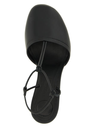 Jacquemus Black Lamb Leather High Heel Pumps