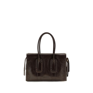 Marc Jacobs Brown Calf Leather Bos Taurus Shoulder Bag