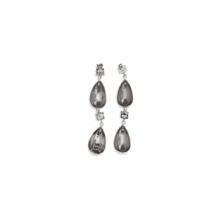 Magda Butrym Silver Brass Earrings