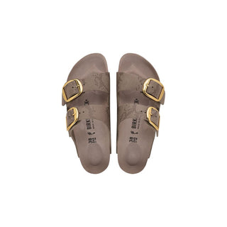 Birkenstock Gray Synthetic Flat Sandals