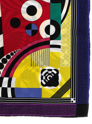 Versace Multicolor Silk Foulard
