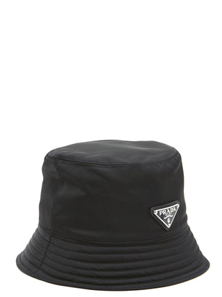 Prada Black Nylon Bucket Hat