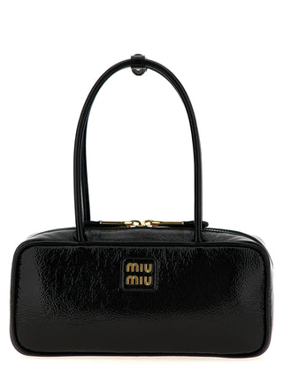 Miu Miu Black Lamb Leather Handbag