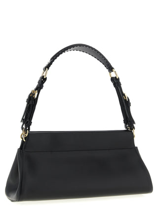Prada Black Calfskin Shoulder Bag