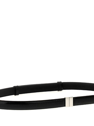 TOTEME Black Calfskin Regular Belt