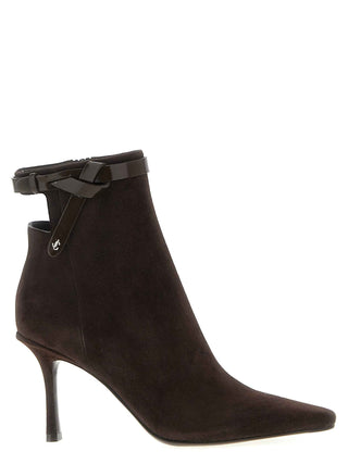 Jimmy Choo Brown Leather Ankle Boots