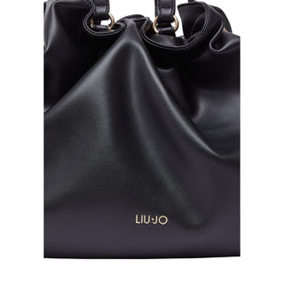Liu Jo Black Polyethylene Handbag