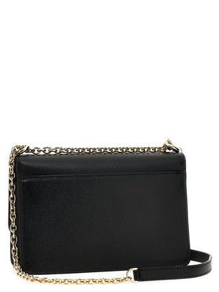 Furla Black Leather Crossbody Bag