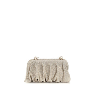 Benedetta Bruzziches Silver Aluminum Clutch Bag