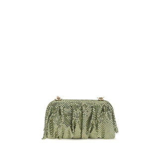 Benedetta Bruzziches Bicolor Aluminum Clutch Bag