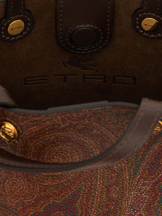 Etro Multicolor Cotton Tote Bag
